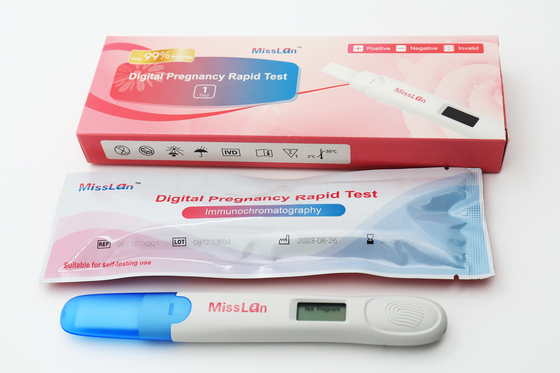 Jednoetapowy test ciążowy Hcg w połowie strumienia dla dokładnego testu