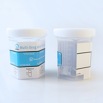 Kubek testowy 10 w 1 Multi DOA do zestawu do badania przesiewowego obecności narkotyków w moczu
