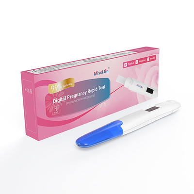 FDA 510k CE ANVISA Cyfrowy test ciążowy do OTC 25 mIU / ml