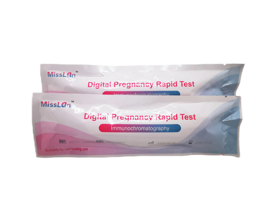 US FDA CE Zaawansowany cyfrowy test ciążowy do wykrywania HCG w moczu